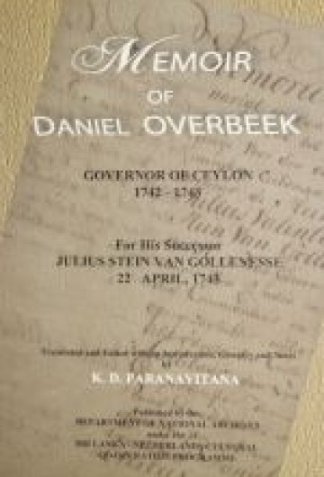 Memoir of Daniel Overbeek