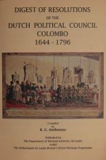 Digest of resolutions of the Dutch Political Council 