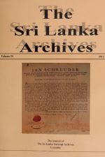 The Sri Lanka Archives IV